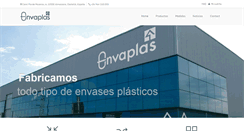 Desktop Screenshot of envaplas.com